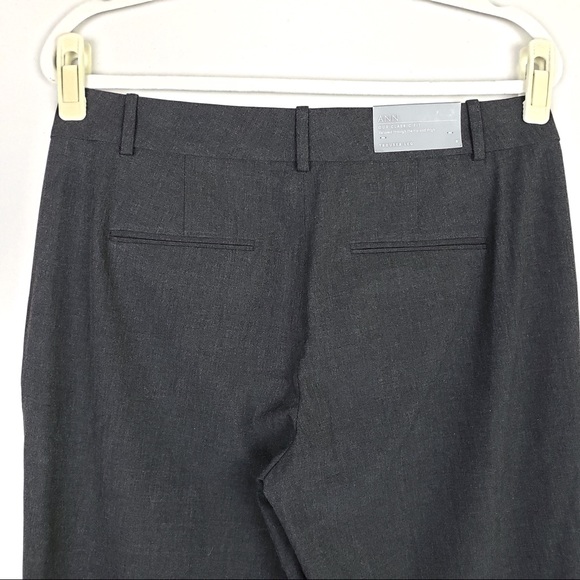 NWOT Ann Taylor Ann Classic Trouser Pants Charcoal - Picture 4 of 9